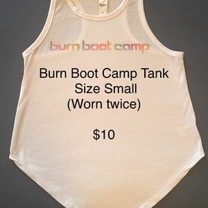 Burn boot camp tank